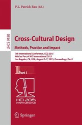 Cross-Cultural Design Methods, Practice and Impact