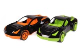 Auto sportovní plast 38x17cm na volný chod 1ks