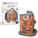 Puzzle 3D HP Šikmá ulička Weasleys’ Wizard Wheezes™ 78 dílků