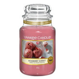 Yankee Candle Aromatická svíčka Classic střední Roseberry Sorbet 411 g unisex