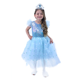 Dětský kostým Princezna modrá (L)