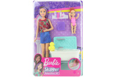 Barbie Chůva herní set čas na koupání FHY97 FXH05