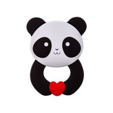 Dětské silikonové kousátko Akuku Panda