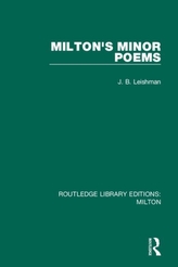  Milton\'s Minor Poems