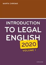 Introduction to Legal English Volume I.