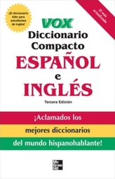  Vox diccionario compacto espanol e ingles, 3E  (PB)