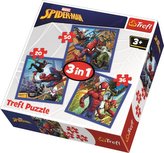 Puzzle: Spiderman 3v1 (20,36,50 dílků)