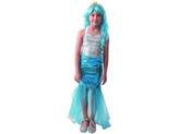 Šaty na karneval - mořská panna,  120 - 130 cm