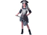 Šaty na karneval -  zombie pirátka, 120 - 130  cm