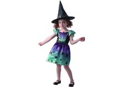 Šaty na karneval - čarodějnice, 80 - 92 cm
