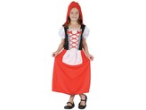 Šaty na karneval - Červená karkulka 120 - 130 cm
