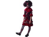 Šaty na karneval -  strašidelný klaun,  130 - 140  cm