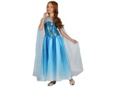 Šaty na karneval - sněhová královna, 130-140 cm