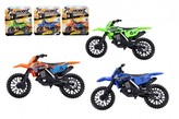 Motorka terénní 19cm plast  na kartě 3 druhy