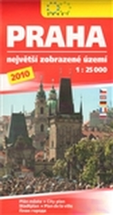 Praha 2009 Největší zobrazované území