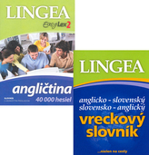 Komplet 2 ks EasyLex2 Angličtina + Anglicko-slovenský slovensko anglický slovník