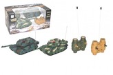 Tank RC 2ks 20cm tanková bitva+dobíjecí pack 27MHZ se zvukem se světlem v krabici 34x16x20cm