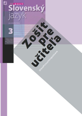  Nový Slovenský jazyk pre stredné školy 3 - Zošit pre študenta