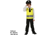 Kostým na karneval Policie, 120-130cm