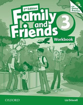 Family and Friends 3 Workbook with Online Skills Practice (2nd)