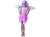Šaty na karneval - víla motýl, 110 - 120 cm