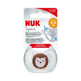 NUK Dudlík Space holka 0-6 měs. růžová