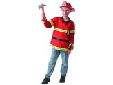 Šaty na karneval - hasič, 110 - 120 cm