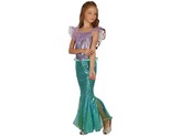 Šaty na karneval - mořská panna, 130-140 cm