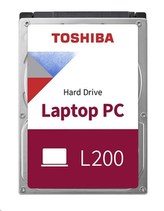 TOSHIBA HDD L200 Laptop PC (SMR) 1TB, SATA III, 5400 rpm, 128MB cache, 2,5\", 7mm, RETAIL