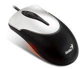 GENIUS myš NETSCROLL 100, Black/Silver, USB