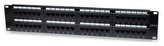 Intellinet Patch panel 48 port Cat6, UTP, 2U, černý