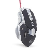 GEMBIRD myš MUSG-05, herní, optická, programovatelná, 4000DPI, USB