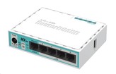 MikroTik RouterBOARD hEX lite, 850MHz CPU, 64MB RAM, 5x LAN, vč. L4 licence