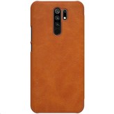 Nillkin Qin Leather Case pro Xiaomi Redmi 9 Brown