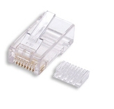 Konektor UTP RJ45 (8p8c), Cat6, 50µm, skládaný, licna - 100 ks