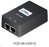 UBNT POE-48-24W-G [Gigabit PoE adaptér, 48V/0,5A (24W), vč. napájecího kabelu]