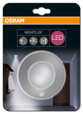 OSRAM LED Svítidlo mobilní   NIGHT LUX Ceiling Silver SENSOR 230V N/AW  0 noDIM A Plast lm 4000K 25000h (blistr 1ks)