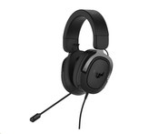ASUS sluchátka TUF Gaming H3 Gun Metal, Gaming Headset, černo-šedá