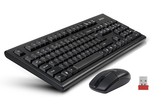 A4tech 3100N set bezdr. kláv. + bezdr. V-Track optická myš,CZ/US, USB