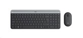 Logitech Wireless Desktop MK470, CZ/SK, Black
