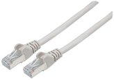 Intellinet patch kabel, Cat6A Certified, CU, SFTP, LSOH, RJ45, 30m, šedý