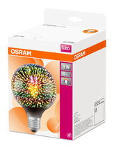 OSRAM LED STAR CL GLOBE125 Universe Silver 3W 827 E27 70lm 2700K (CRI 80) 15000h A (Krabička 1ks)
