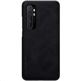 Nillkin Qin Leather Case pro Xiaomi Mi Note 10 Lite Black