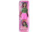 Barbie Modelka - tričko s neonovým leopardím vzorem GYB00