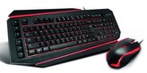 CRONO herní klávesnice s myší CM637, USB, multimediální, černá