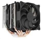 SilentiumPC chladič CPU Grandis 3, ultratichý, 1x140mm a 1x120mm fan, 6 heatpipes, PWM, pro Intel i AMD
