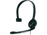 SENNHEISER PC 2 CHAT black (černý) headset - jednostranné sluchátko s mikrofonem
