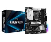 ASRock MB Sc LGA1200 B460M PRO4, Intel B460, 4xDDR4, VGA, mATX