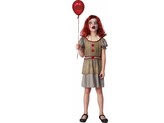 Šaty na karneval -  strašidelný klaun,  130 - 140  cm