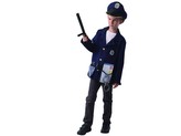 Šaty na karneval - policista, 130 - 140 cm